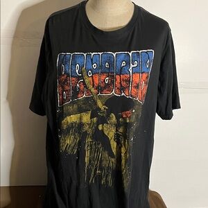 😄Jimi Hendrix graphic Tshirt authentic xl